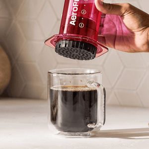 AeroPress Coffee Maker - Clear & Colors
