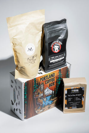 Collection of Portland Micro Roaster Coffee