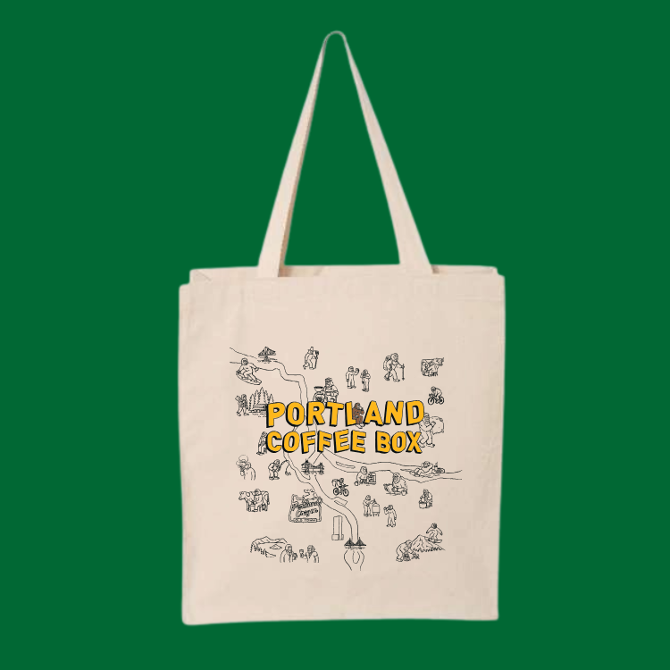 "Portland Coffee Bag" (Canvas Tote)