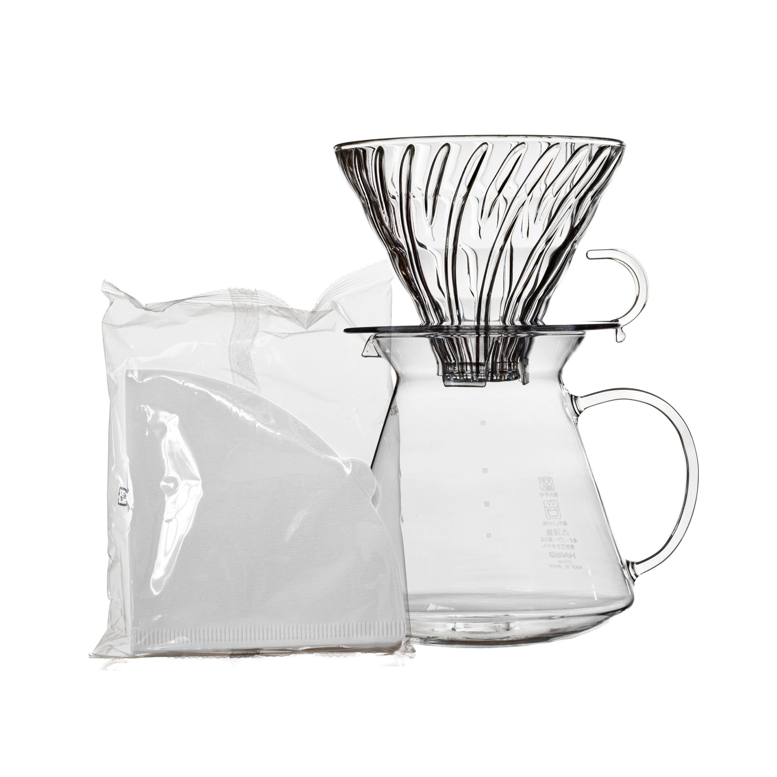 Hario V60 "Simply" Glass Pour Over Kit